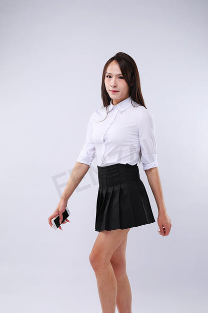 Classic Pleated Skirt (6 Colors)