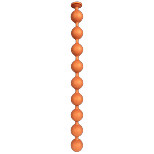 Lina - 9 Anal Beads - Huge Silicone Anal Balls