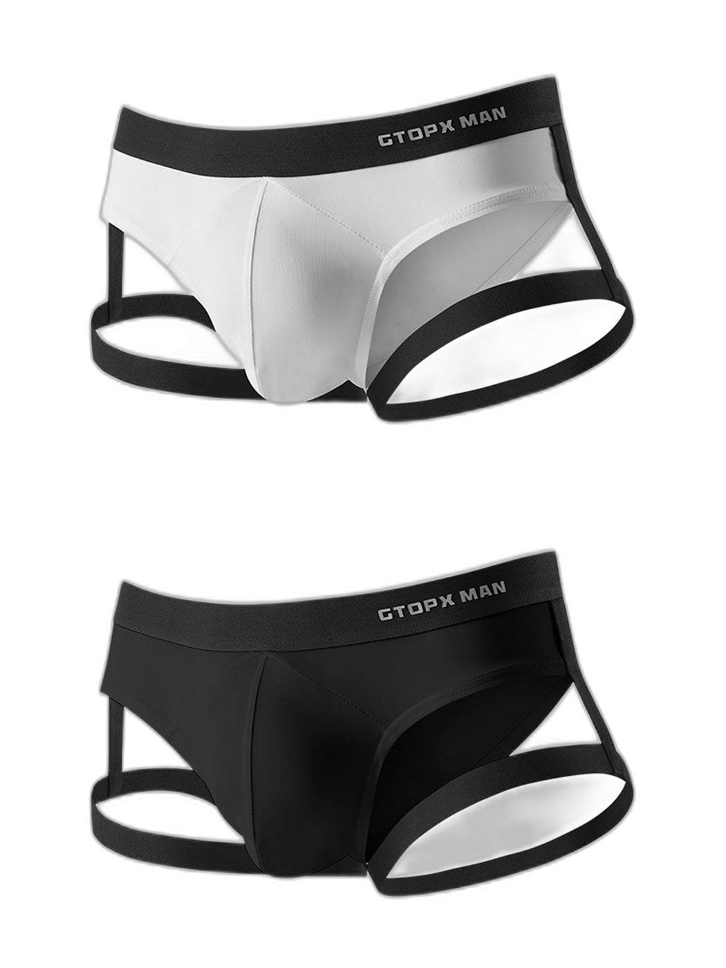 Men's Sexy U Convex Garter Briefs