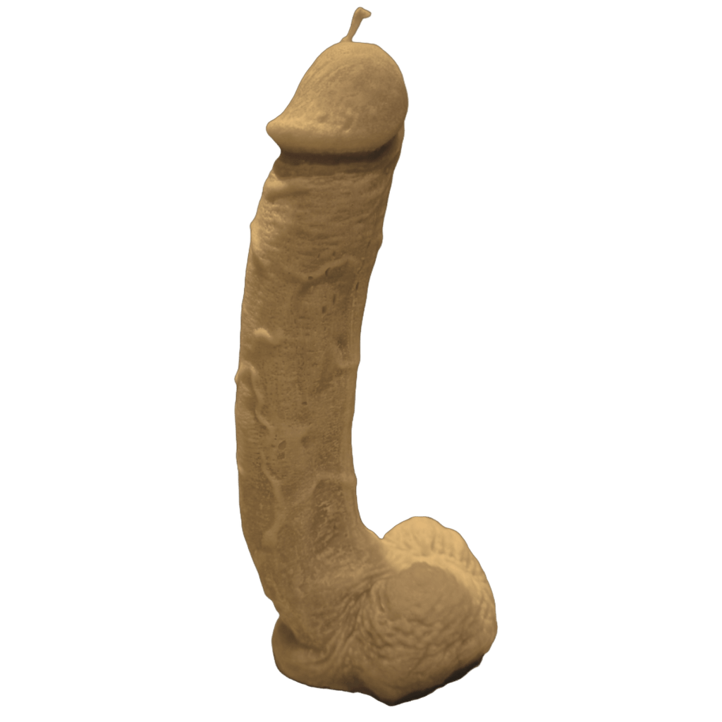 10.5" Cock Pumpkin Spice Penis XL Candle - The Pup Play Hub