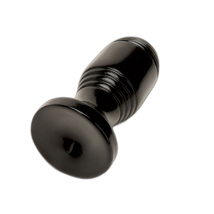 Prowler RED Ribbed Butt Plug Black