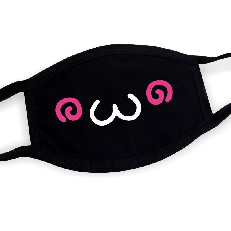 Emoji Face Femboy Mask