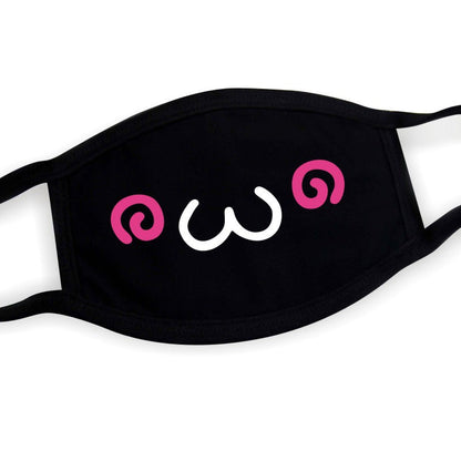 Emoji Face Femboy Mask
