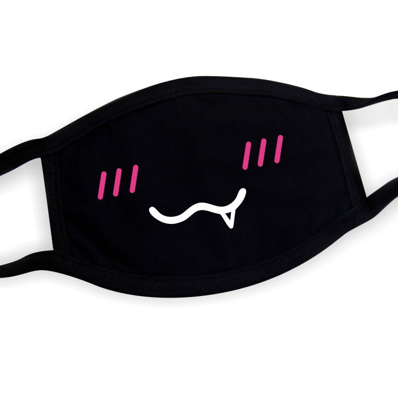 Emoji Face Femboy Mask