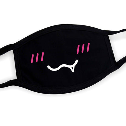 Emoji Face Femboy Mask