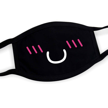 Emoji Face Femboy Mask