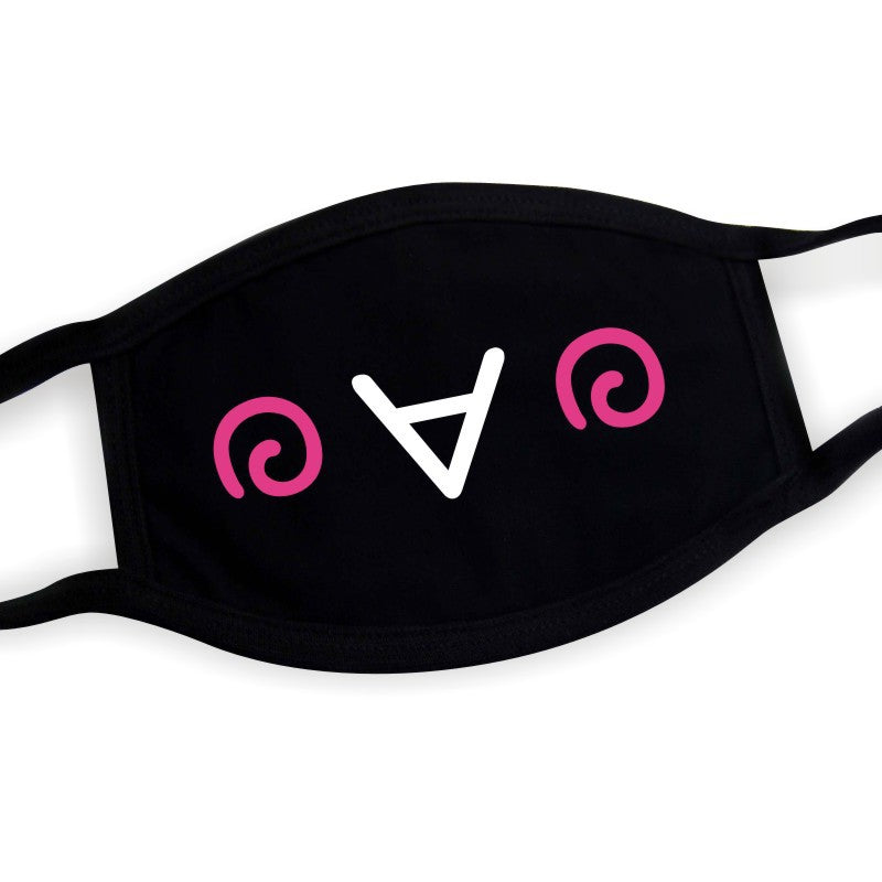 Emoji Face Femboy Mask