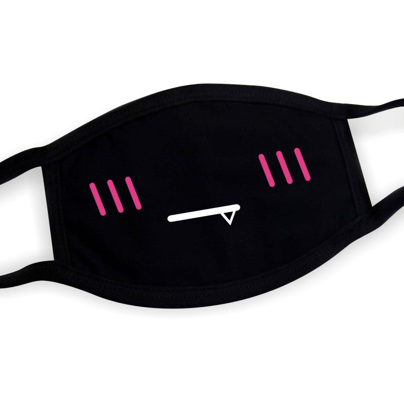 Emoji Face Femboy Mask