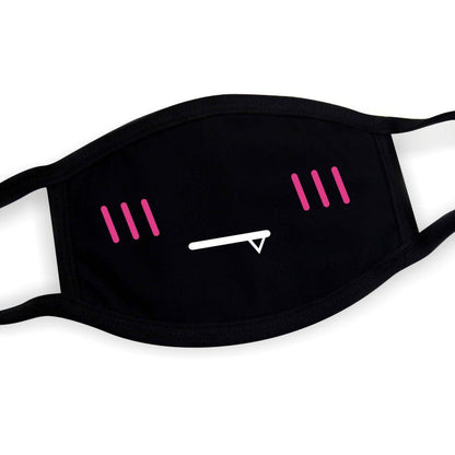 Emoji Face Femboy Mask