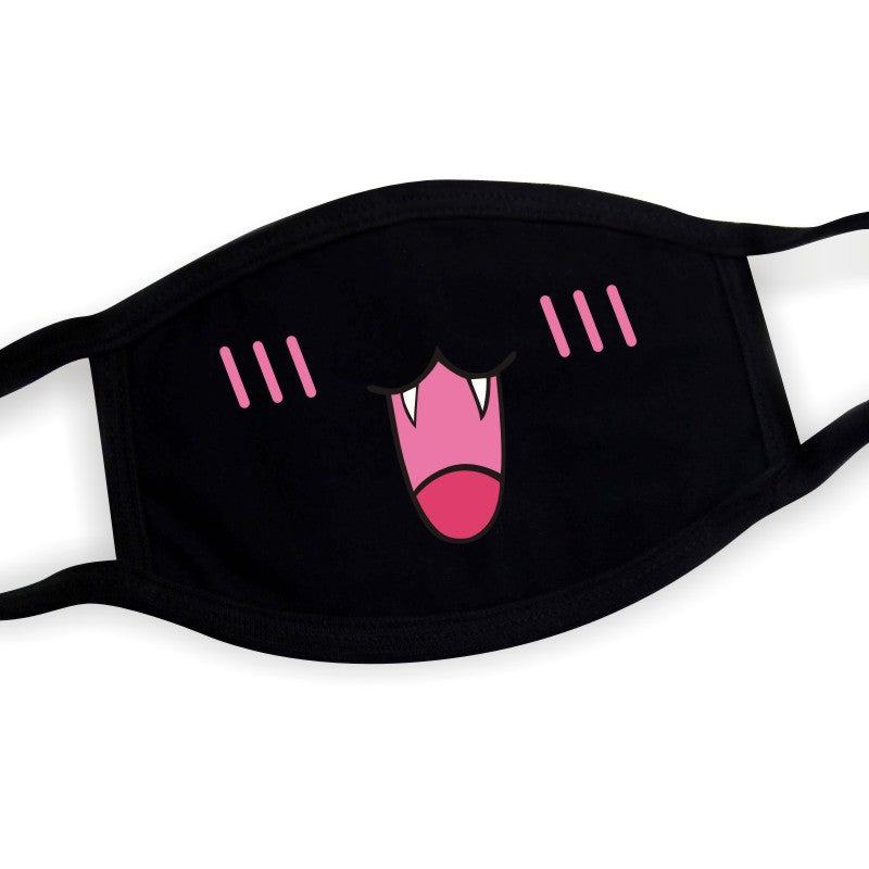 Emoji Face Femboy Mask