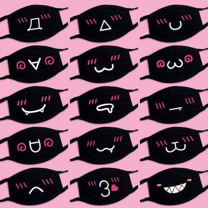 Emoji Face Femboy Mask