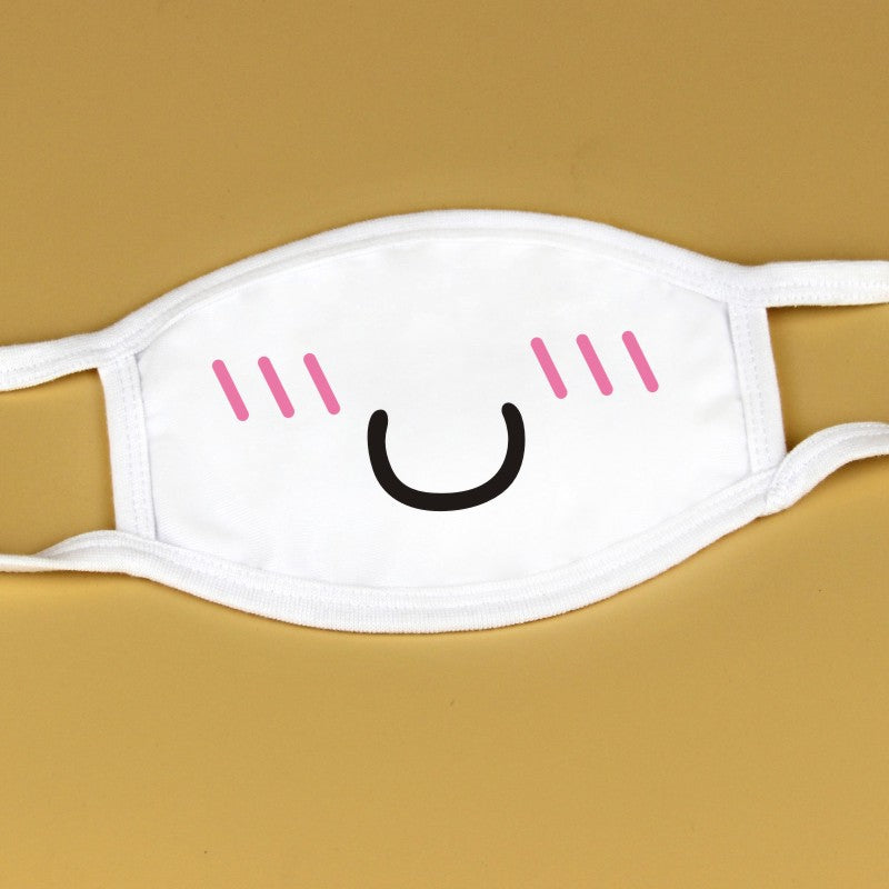 Kawaii Anime White Face Masks