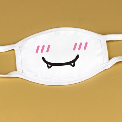 Kawaii Anime White Face Masks