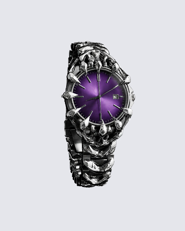 Futuristic Sculptural Metal Watch