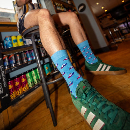 Motor Boat Bamboo Socks