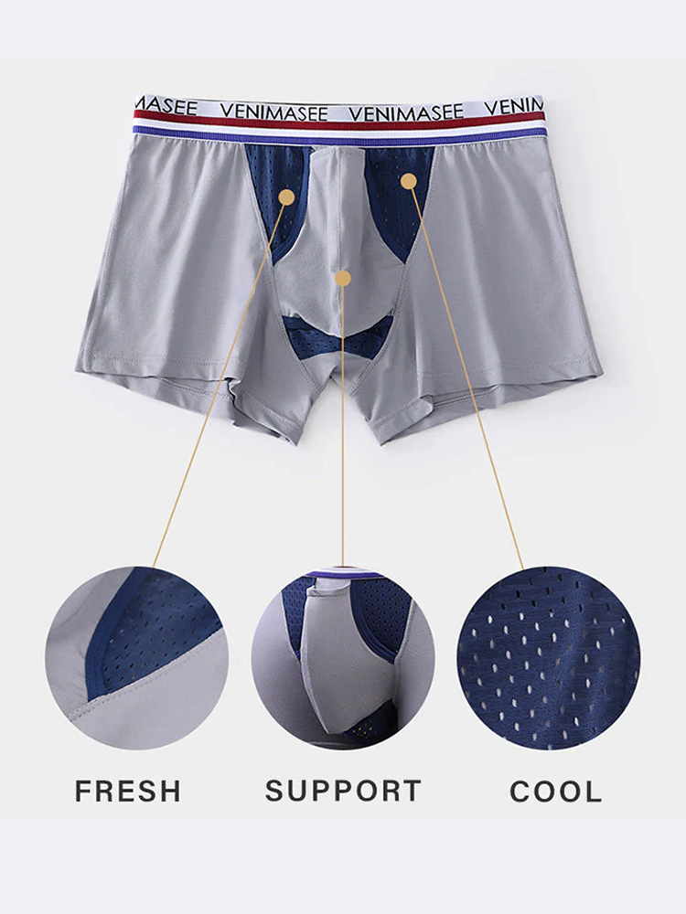 Men's Multi-function Up-pouch Boxer Briefs