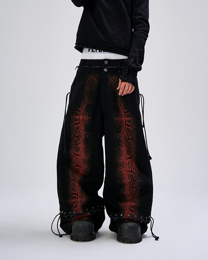 KIIKIO Dark Washed Jeans