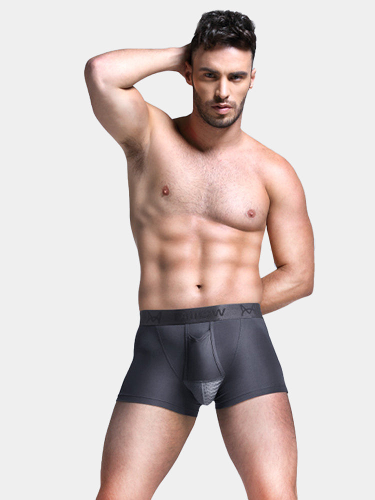 Aoelemen 2 Pack Separate Dual Support Pouch Men's Underwear