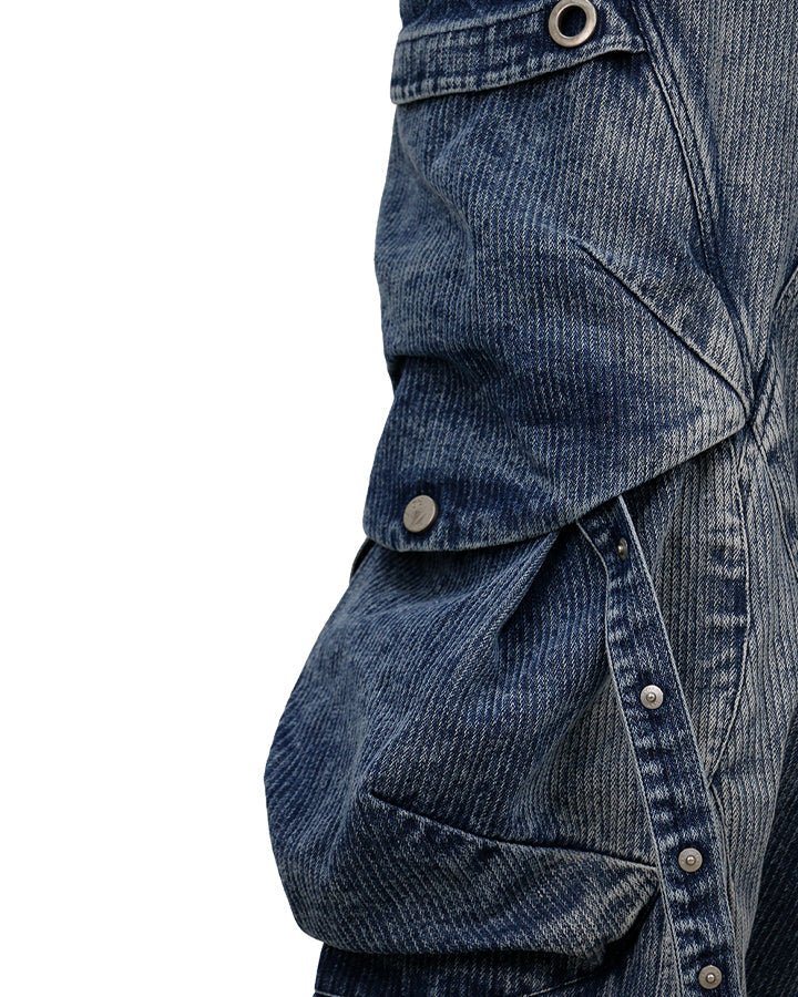 KIIKIO Baggy Cargo Jeans