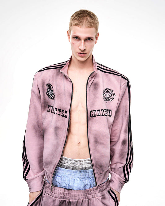 High Street Zip-Up Stand Collar Jacket