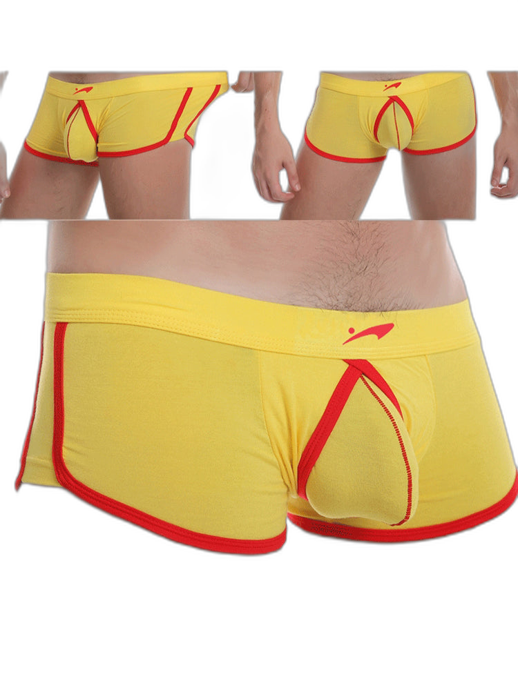 3 Pack Men's Modal U-convex Large Pouch Breathable Trunks