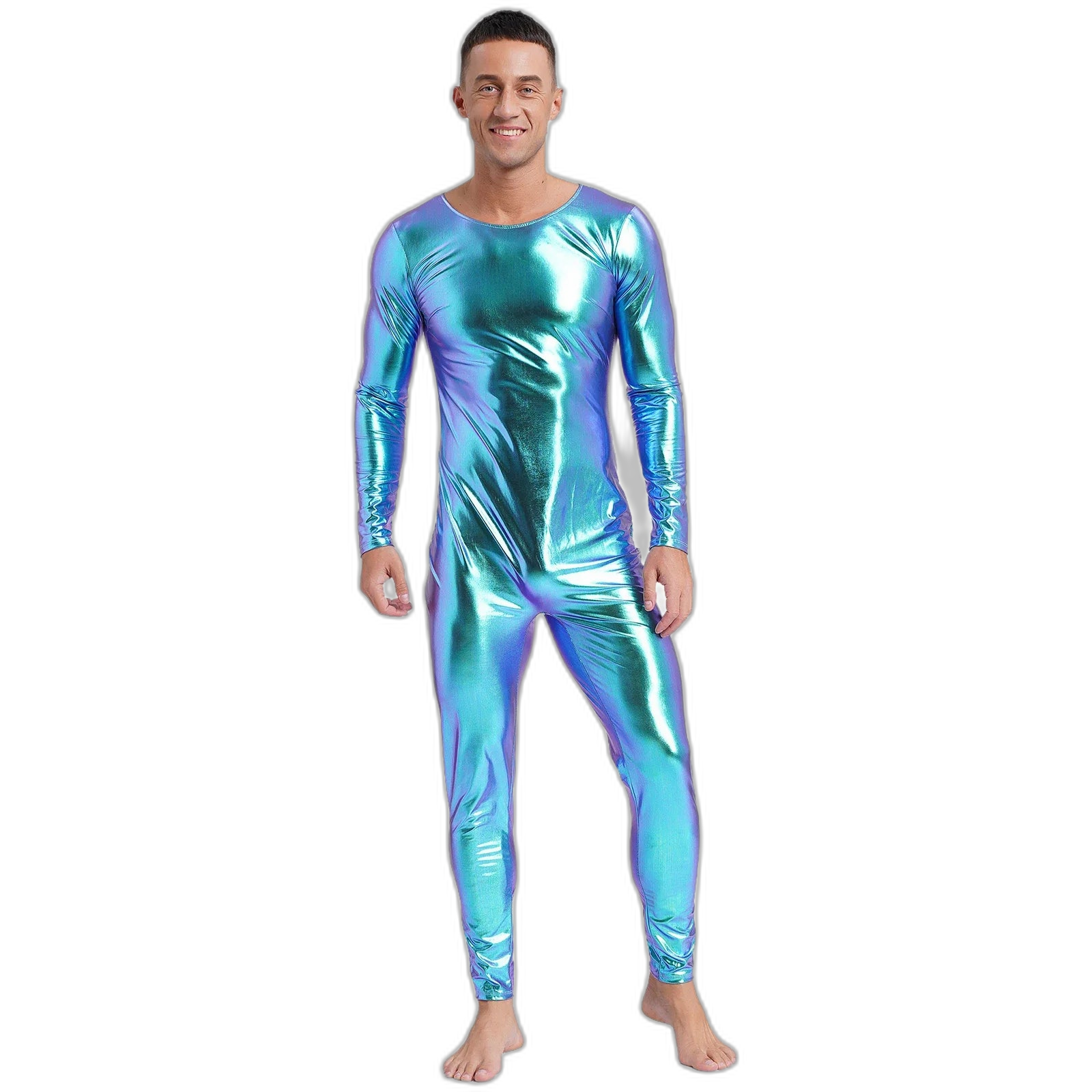 Galactic Vogue Metallic Bodysuit