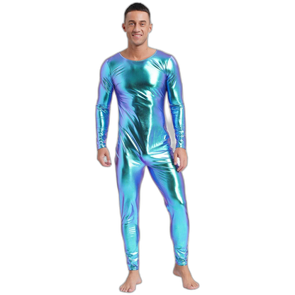 Galactic Vogue Metallic Bodysuit
