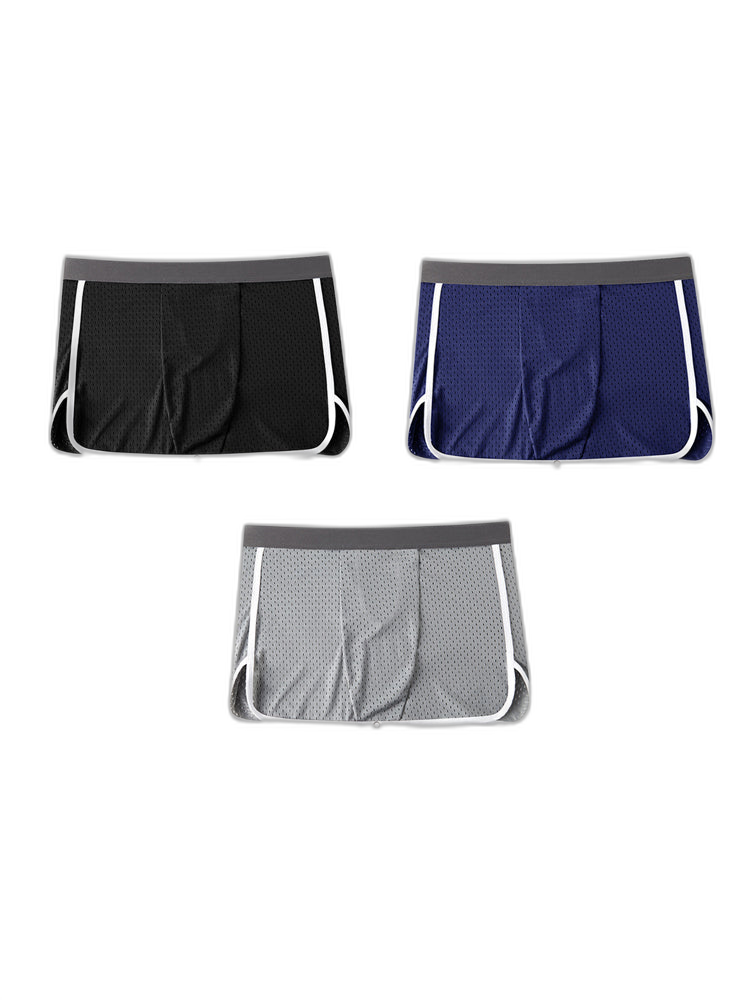 Men's  Button Casual U-Shaped Roman Skirt Dual-Purpose Arrow Pants Underwear