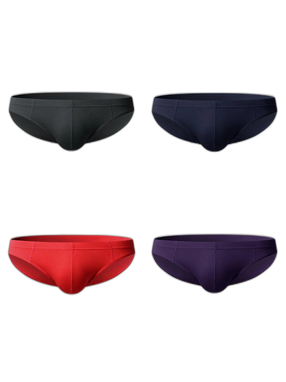 4 Pack Soft Modal Breathable Men Briefs