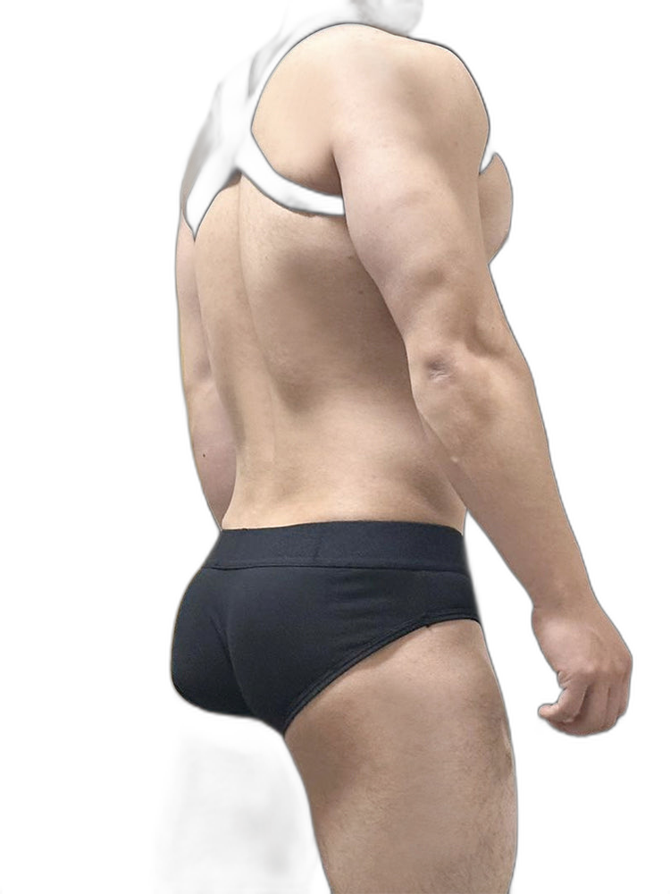 Men's Sporty Cut Anti-Chafing Stretch Fit Shoulder Strap & Underwear