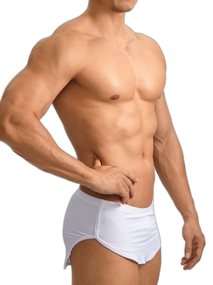 Men's Detachable Ice Silk Underwear Home Pants