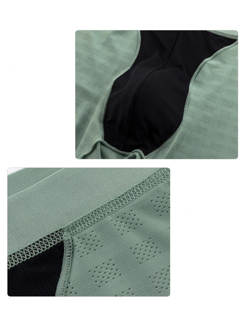 2 Pack Men’s Front Pouch Mesh Boxer Briefs