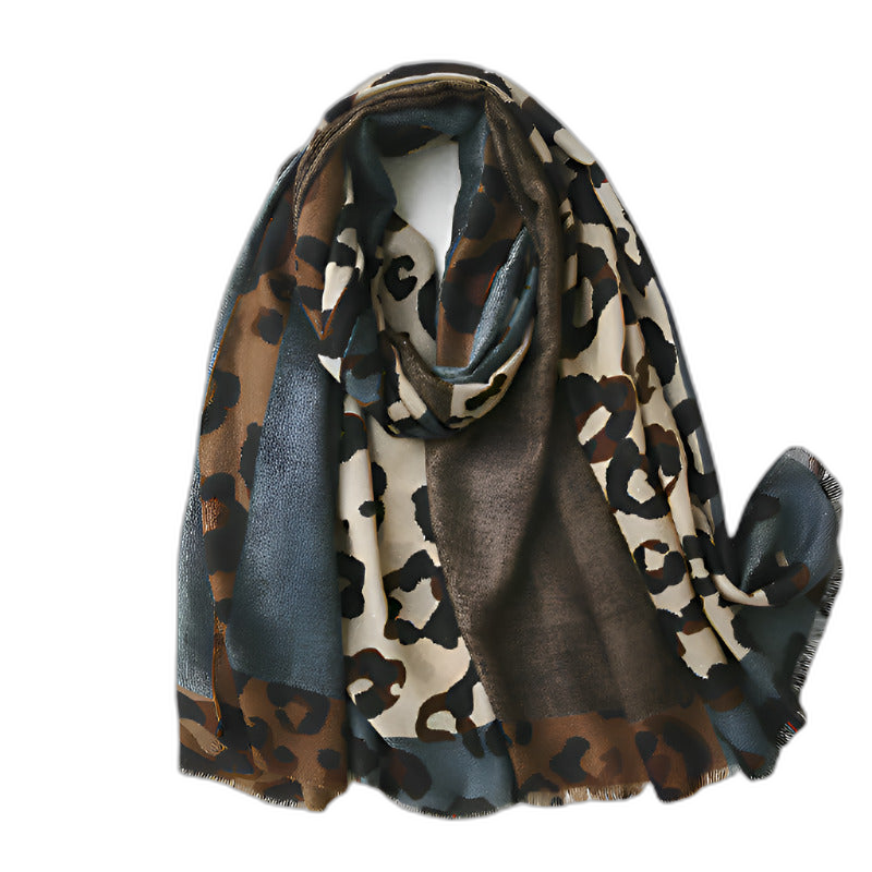 Leopard Pashmina Scarf