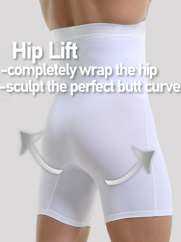 Men's Butt Lift Boxer Briefs with Fly