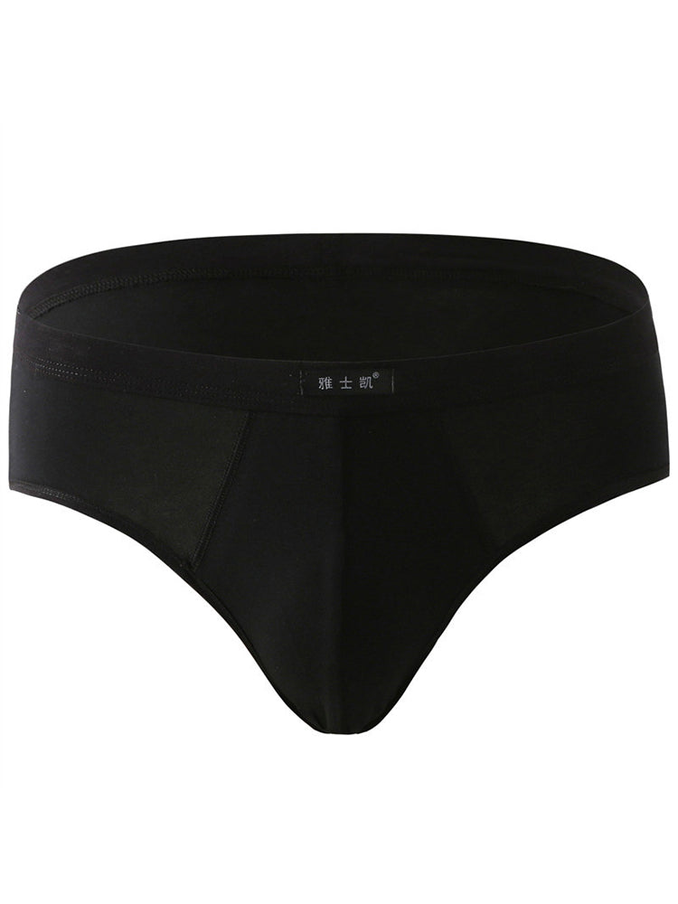 4 Pack Cotton Support U Convex Pouch Briefs