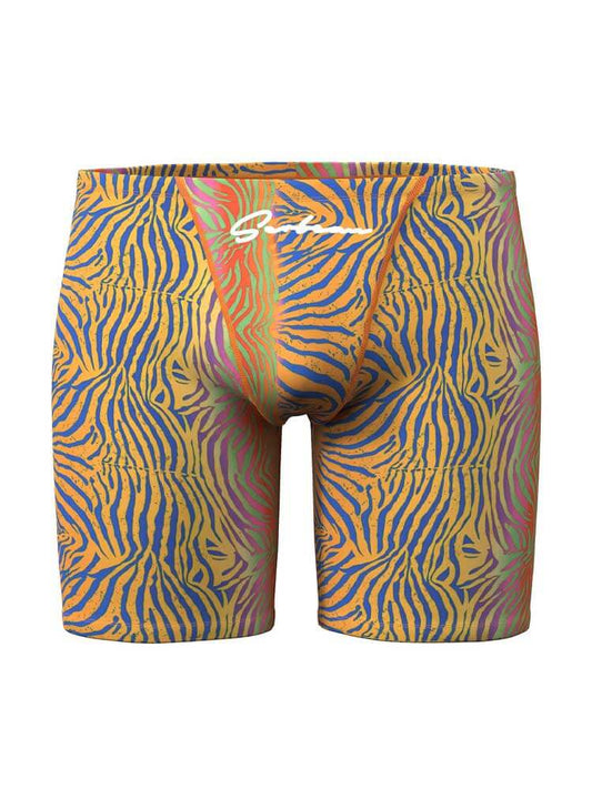 Men's Casual Colorful Print Swim Trunks