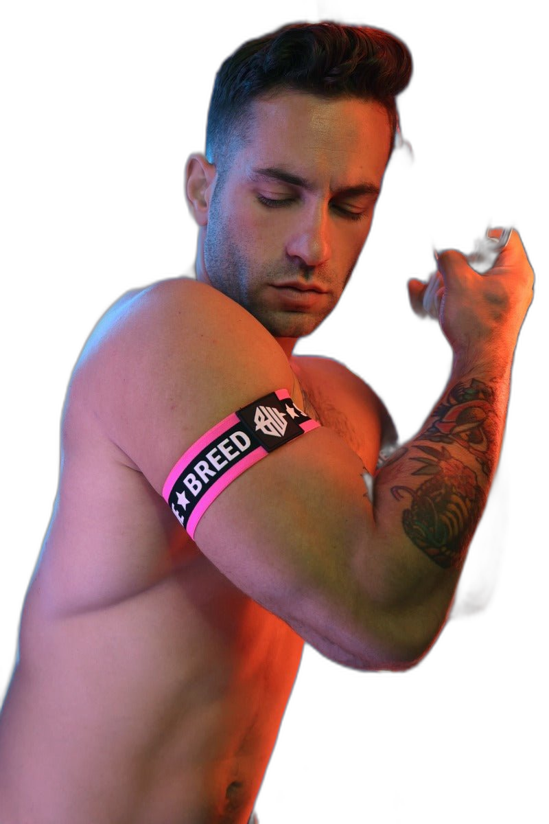 Breedwell Snax Armbands Neon Pink