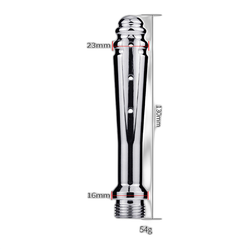 Aluminum Enema Douche Shower Nozzle (Large or Small)