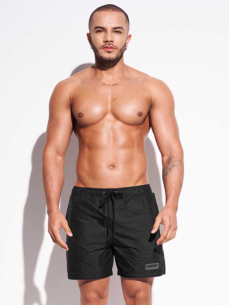 Men's Quick-Dry Casual Drawstring Beach Shorts