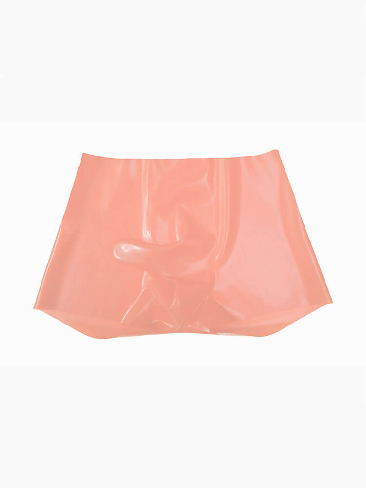 Men's Tight Latex Bullet-Separated Boxer Briefs