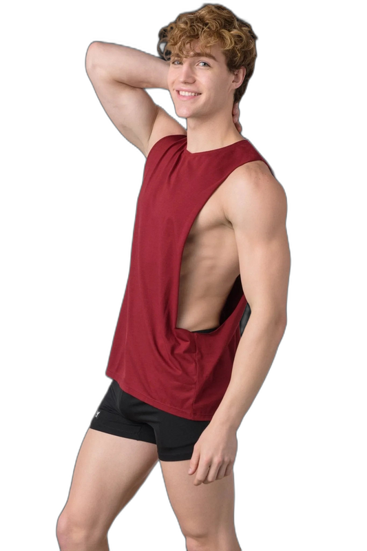 IMPACT Tank - Maroon