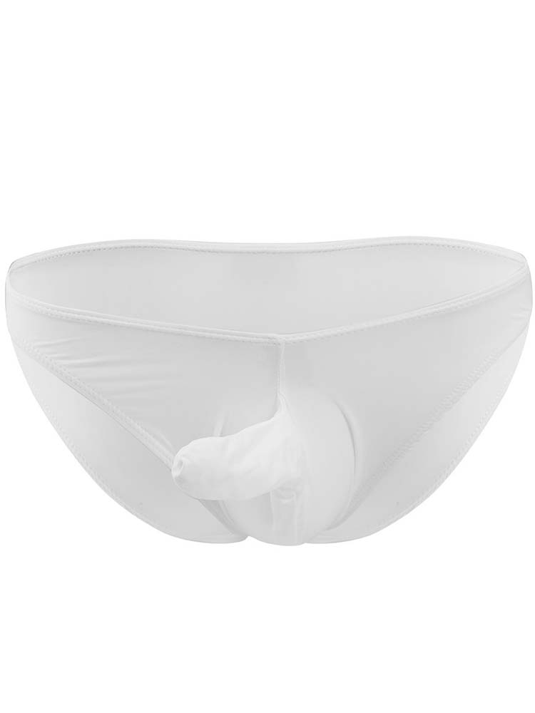 Men's Low-Rise Ice Silk Elephant Nose Briefs