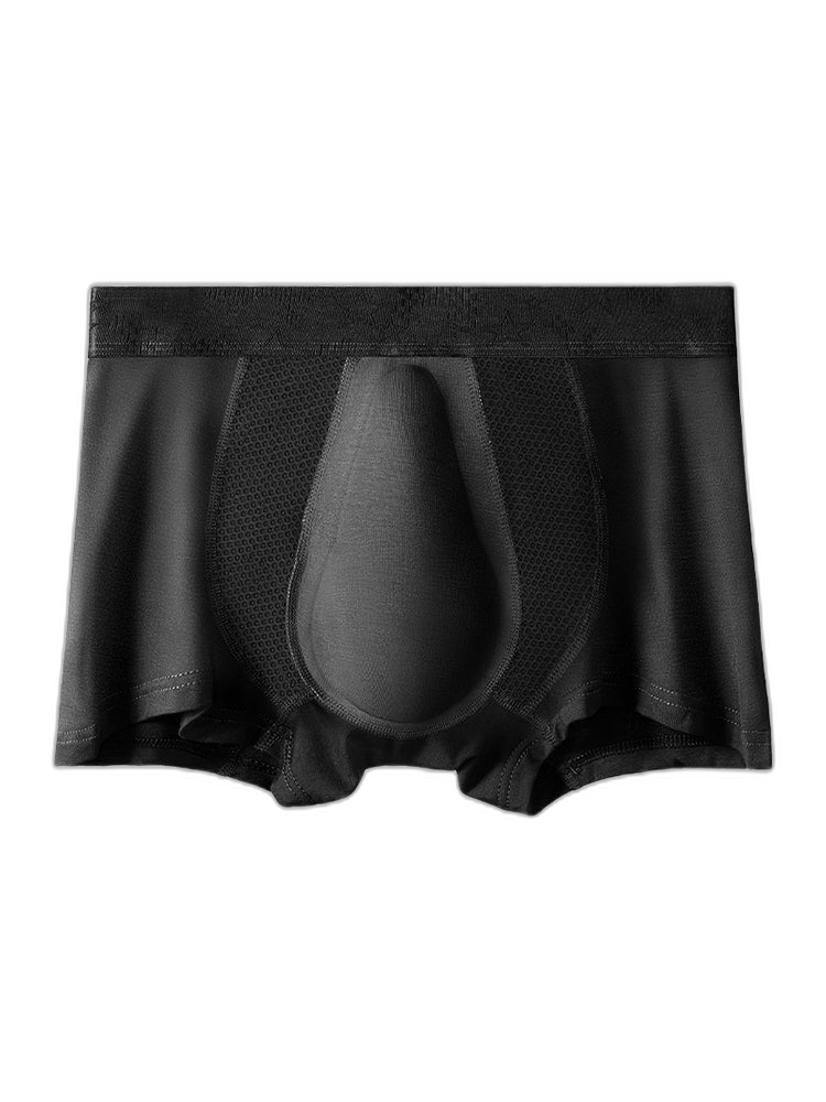 3 Pack Men’s Breathable 3D Pouch Trunks
