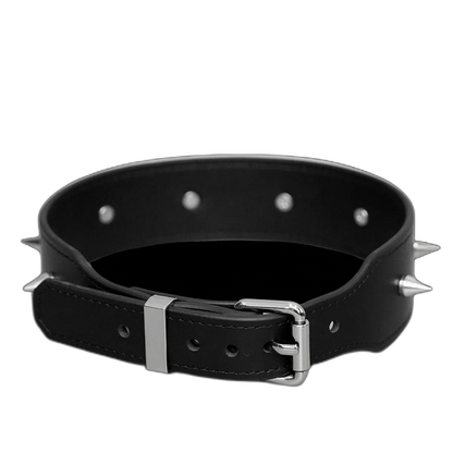 Spike Leather Choker