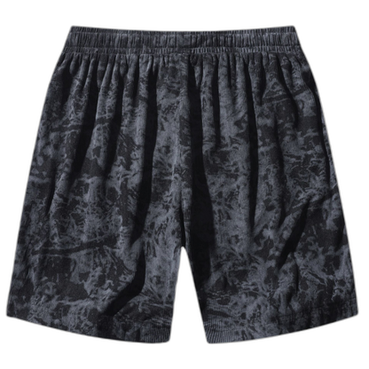 Washed Camo Corduroy Shorts
