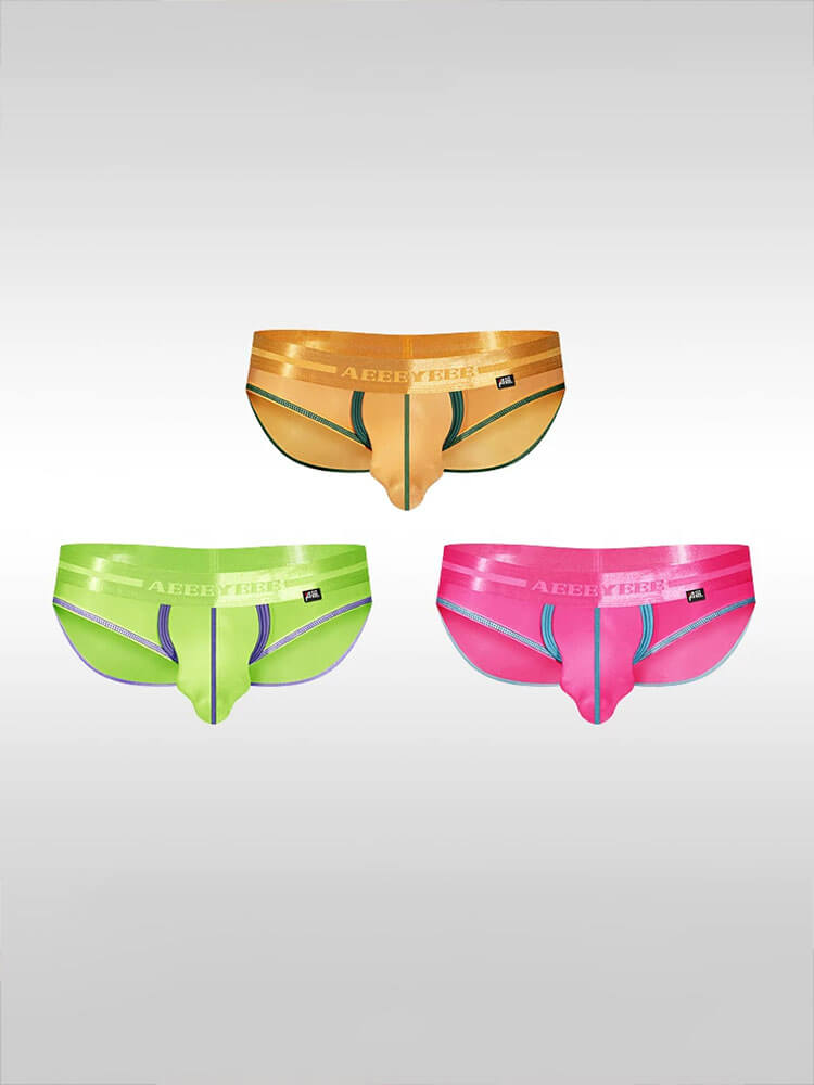 Men's Sexy Japanese Stretchy Sheer U-Pouch Briefs