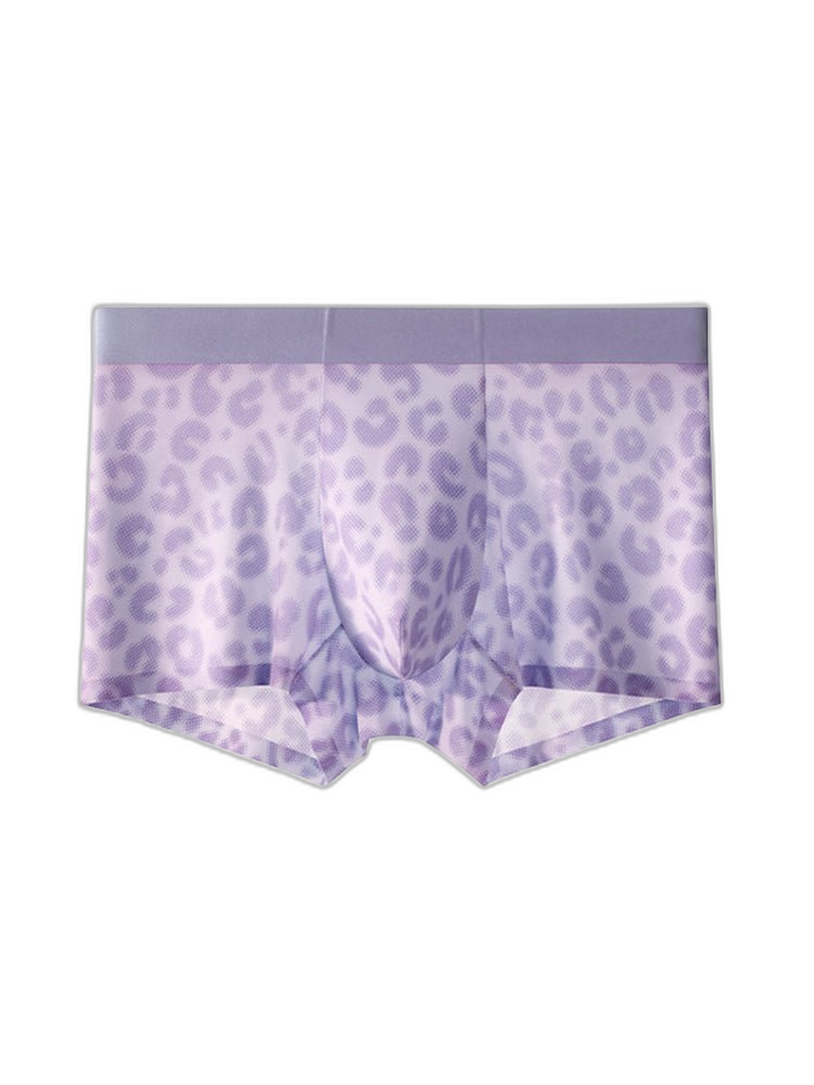 3 Pack Men's Ultra-Thin Ice Silk Trunks