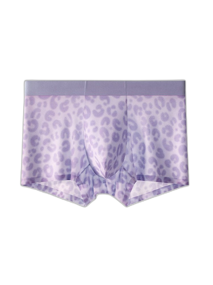 3 Pack Men's Ultra-Thin Ice Silk Trunks