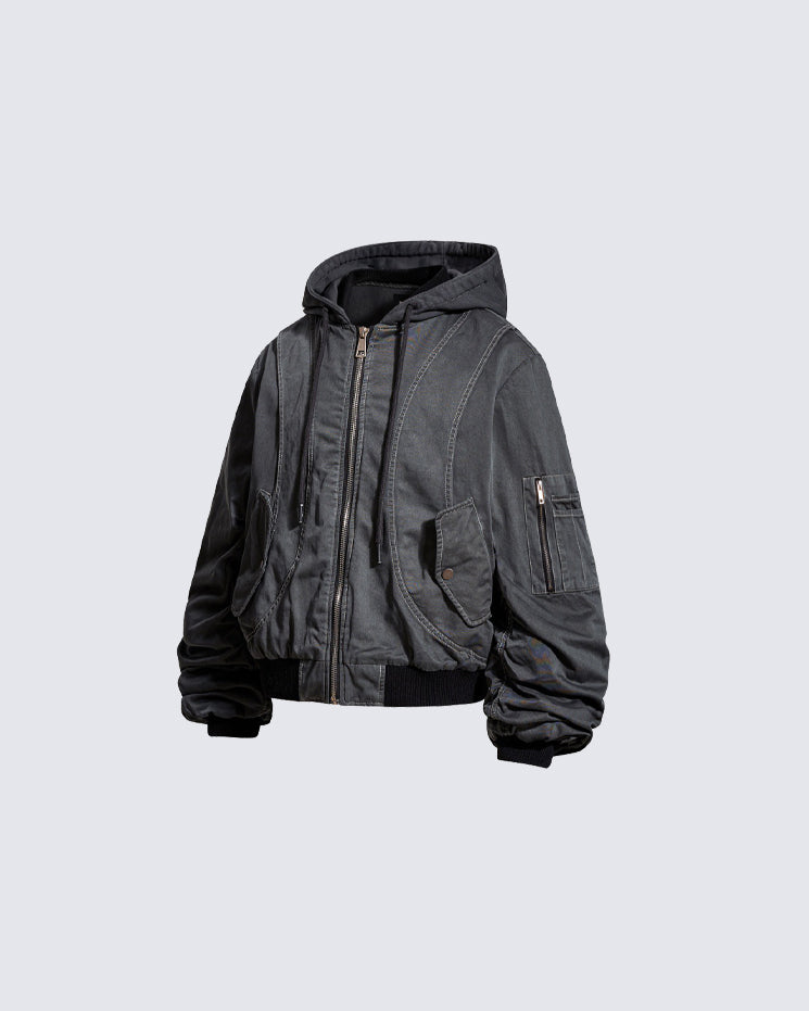 Spring Lightweight Casual Hooded Jacket