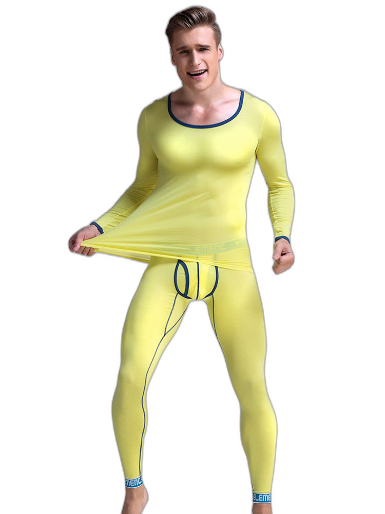 Men's Ultra Soft Thermal Underwear Set